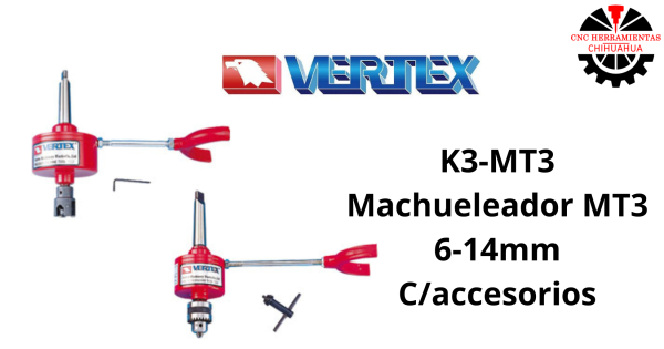 Machueleador MT3 6-14mm C/accesorios