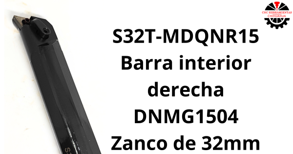 Barra interior derecha DNMG1504 Zanco de 32mm