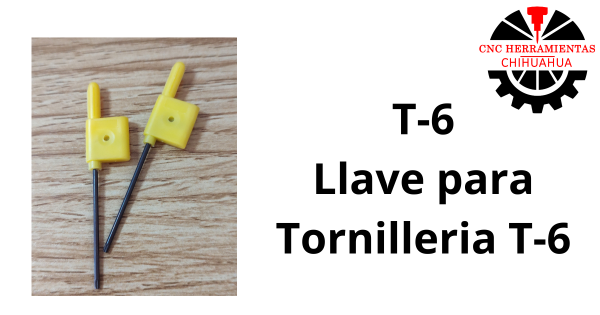 Llave para Tornilleria T-6