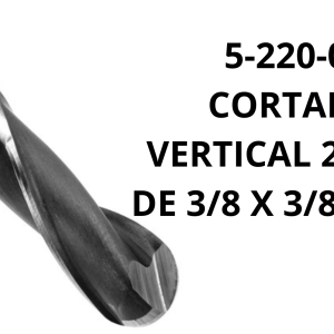 CORTADOR VERTICAL 2F BOLA DE 3/8 X 3/8 AV TMX