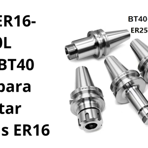 Cono BT40 L150 para sujetar boquillas ER16