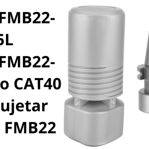 CAT40-FMB22-45L Cono CAT40 para sujetar cebolla FMB22CAT40-FMB22-45L Cono CAT40 para sujetar cebolla FMB22 Piloto: FMB22 Largo: 45mm Rosca: 5/8-11