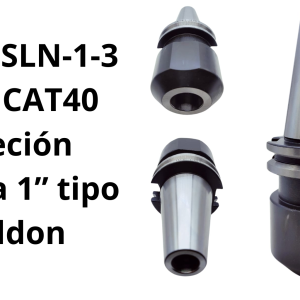 Cono CAT40 Sujeción Directa 1” tipo Weldon