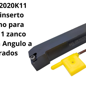 Porta inserto derecho para DCMT11 zanco de20mm Angulo a 93 grados