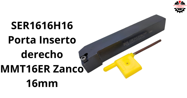 Porta Inserto derecho MMT16ER Zanco 16mm