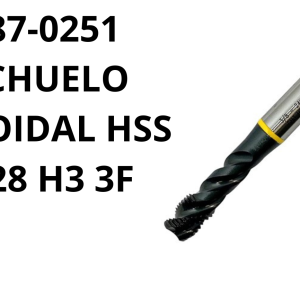 MACHUELO HELICOIDAL HSS 1/4-28 H3 3F