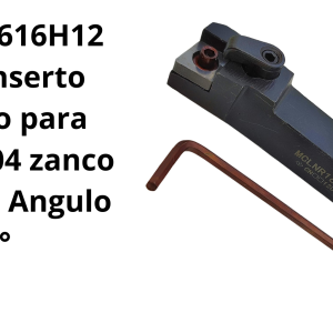 Porta Inserto Derecho para CNMG1204 zanco de 16mm Angulo 95°