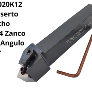 Porta inserto Derecho CNMG1204 Zanco de 20mm Angulo 45°