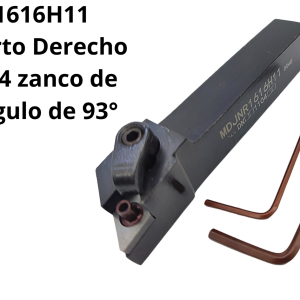Porta Inserto Derecho DNMG1104 zanco de 16mm Angulo de 93°