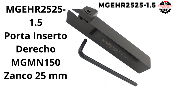 Porta Inserto Derecho MGMN150 Zanco 25 mm