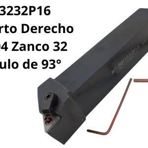 Porta inserto Derecho TNMG1604 Zanco 32 mm Angulo de 93°