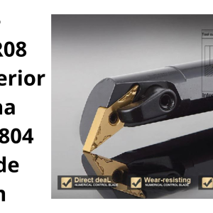 Barra interior derecha WNMG0804 zanco de 25mm