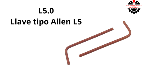 Llave tipo Allen L5